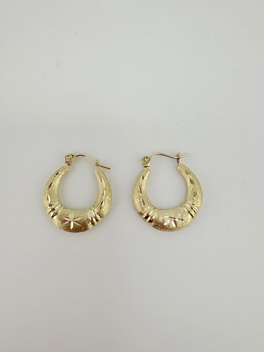 10K Gold Hoop