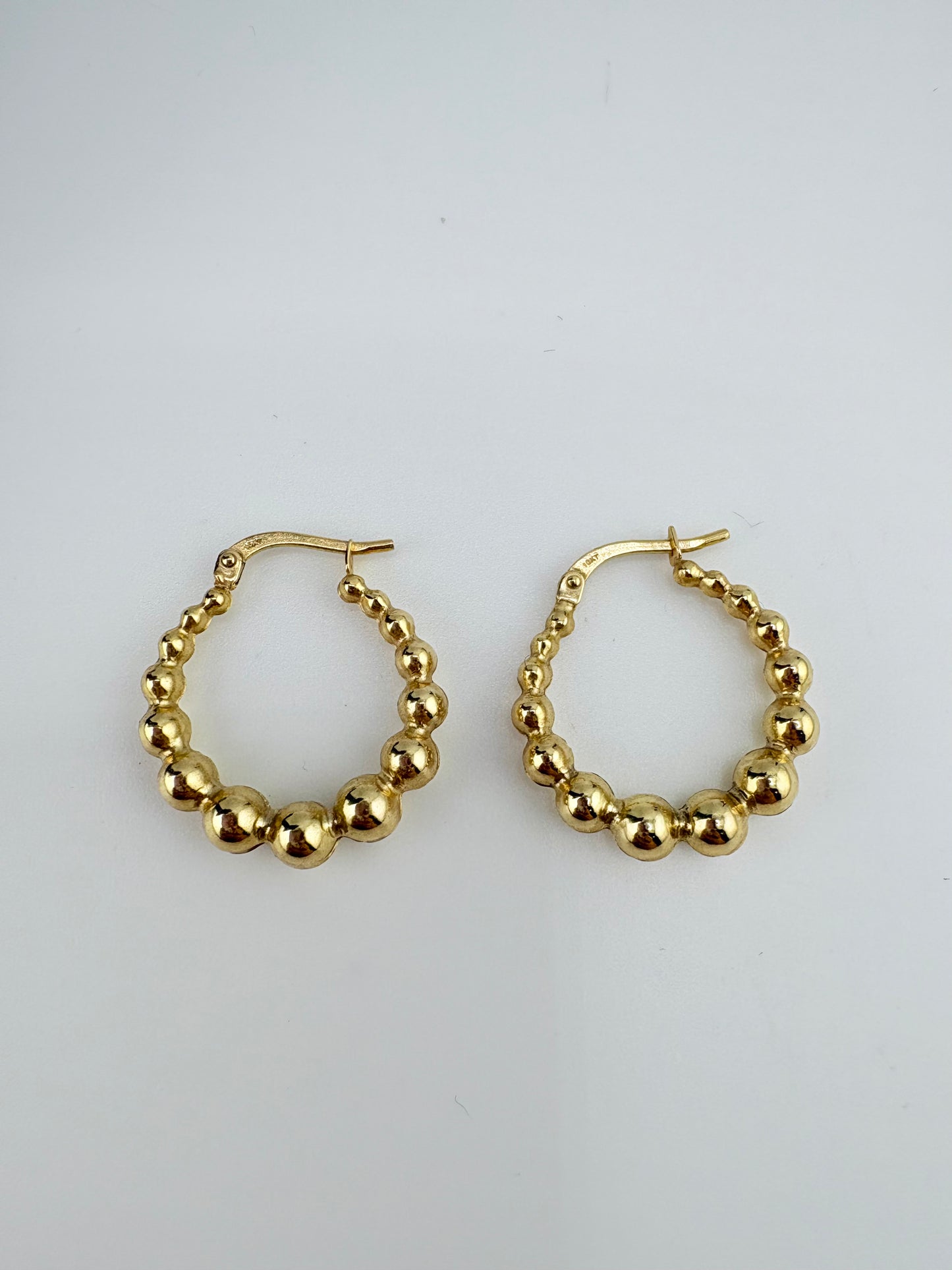 10k Gold Hoops