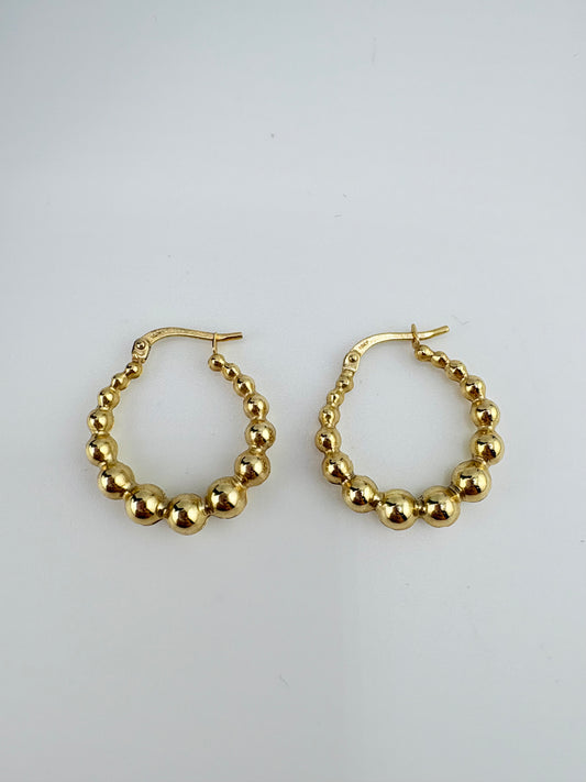 10k Gold Hoops