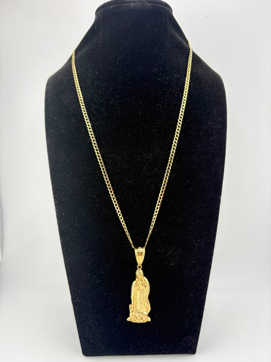 10K necklace 22IN