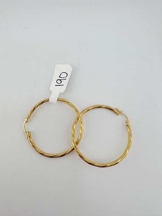 10K Gold Hoops