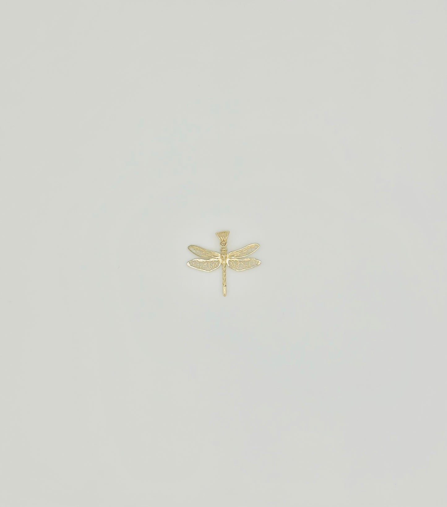 14K libélula Pendant