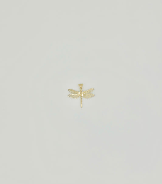 14K libélula Pendant