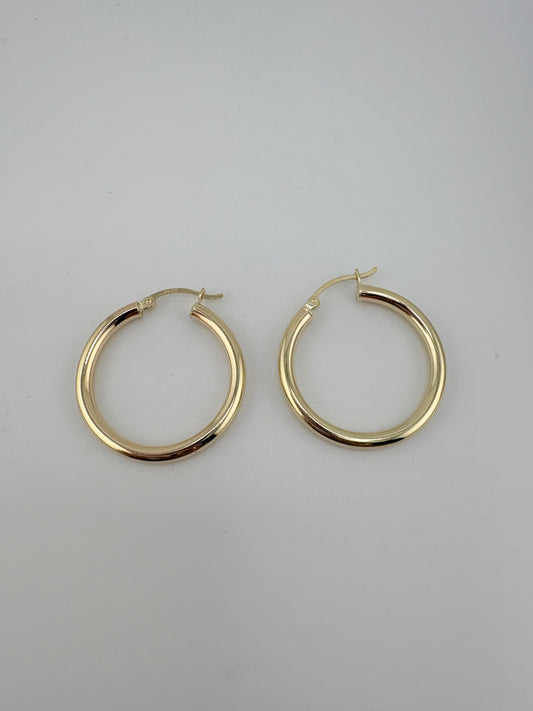 10K Gold Hoops