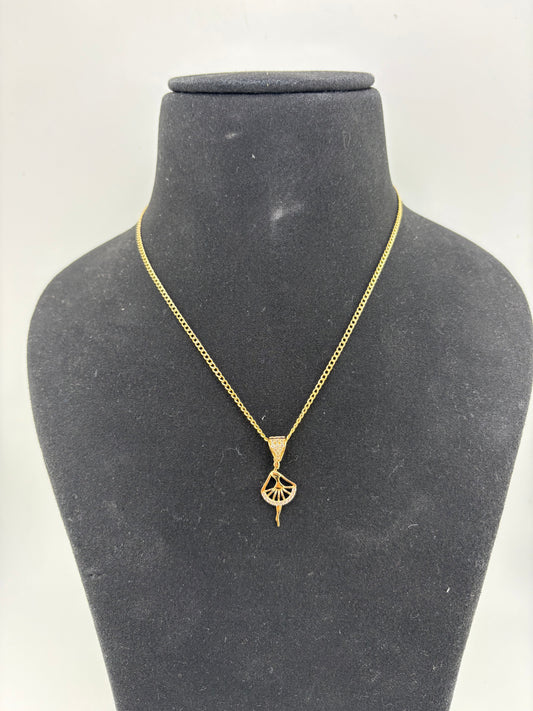 10K Necklace 18IN