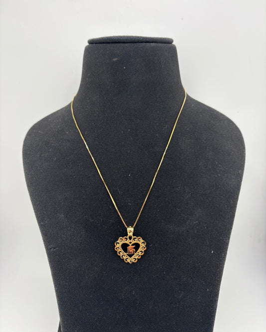 10K Necklace 18IN