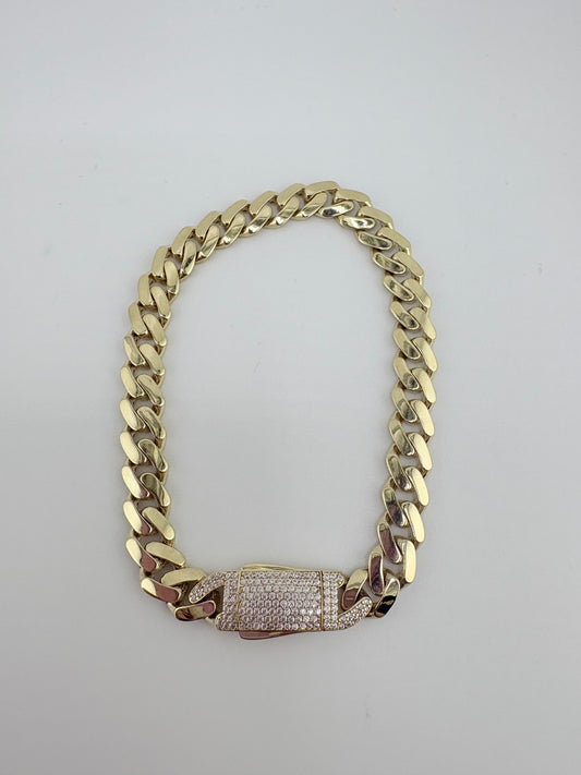 10K Gold Bracelet Size 8