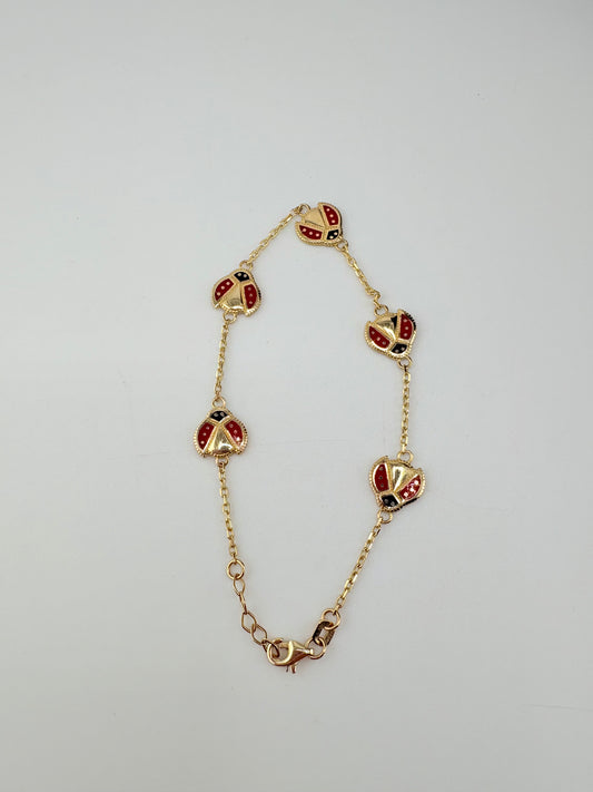 14K Gold Bracelet 🐞