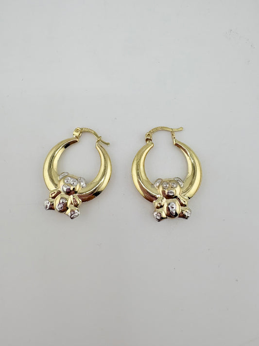 10K Gold Hoops