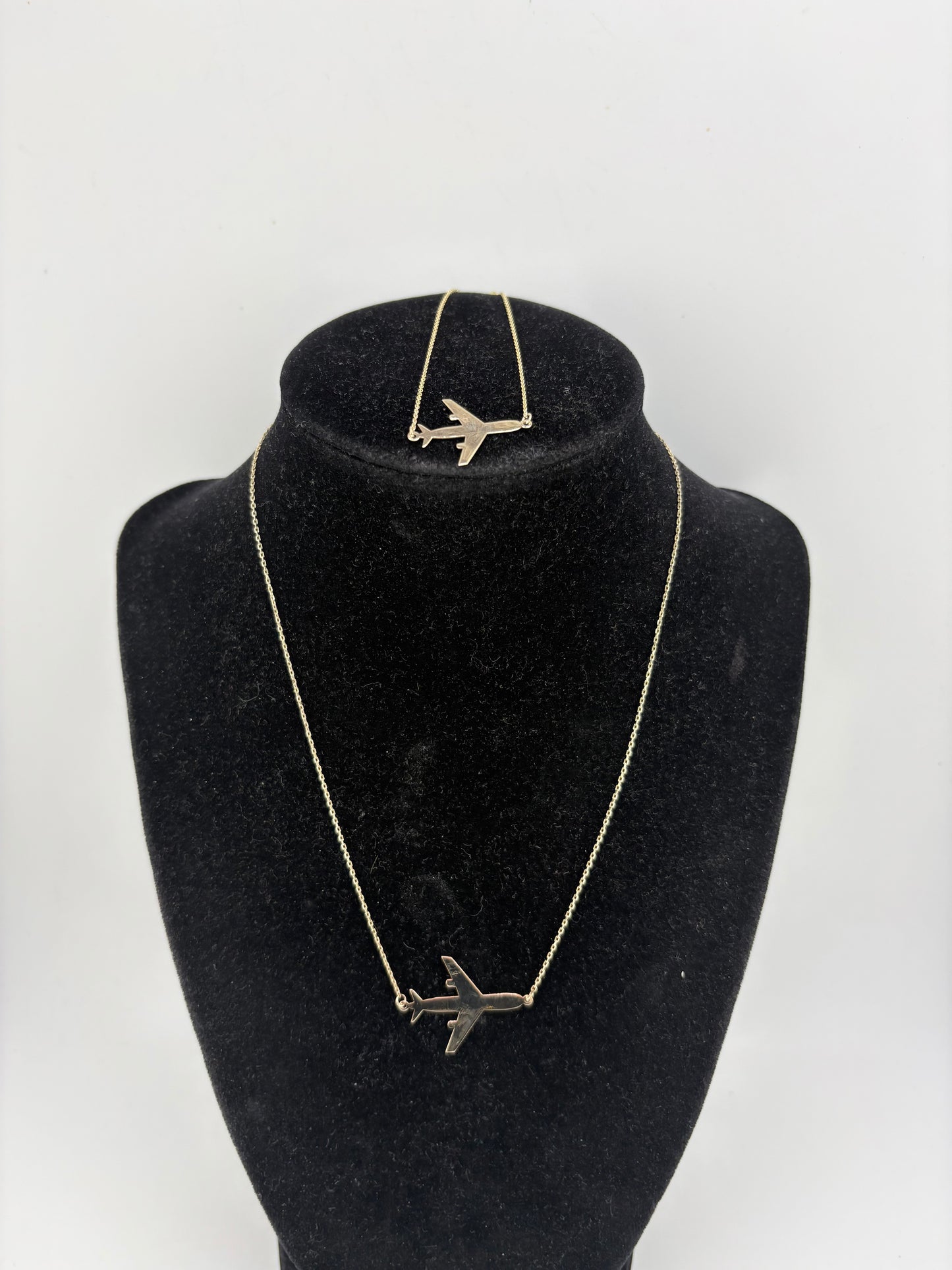 10K Necklace 16-18IN Set