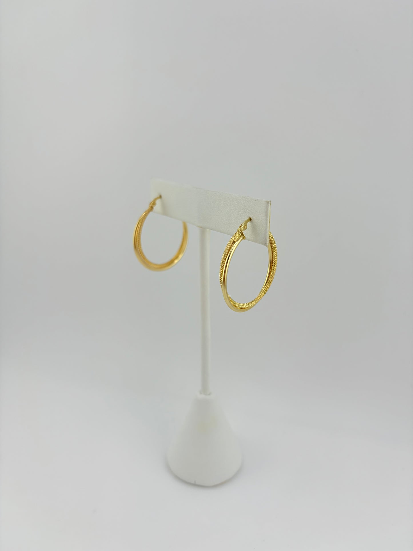 14K Hoops