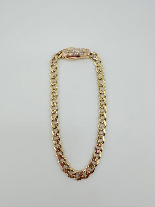 10K Gold Mónaco Bracelet