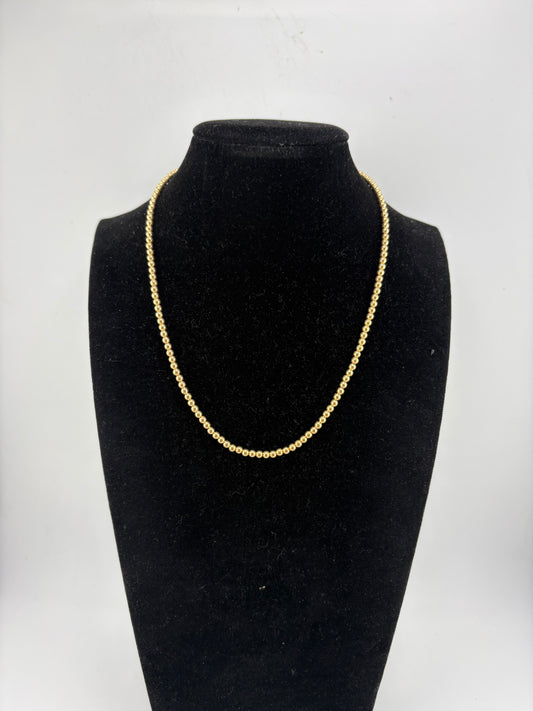 10K necklace 16-20IN