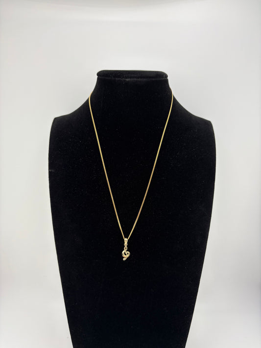 10K Necklace 20IN