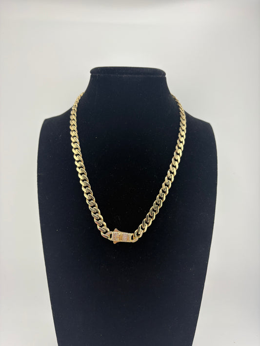 10K Monaco Necklace 16IN