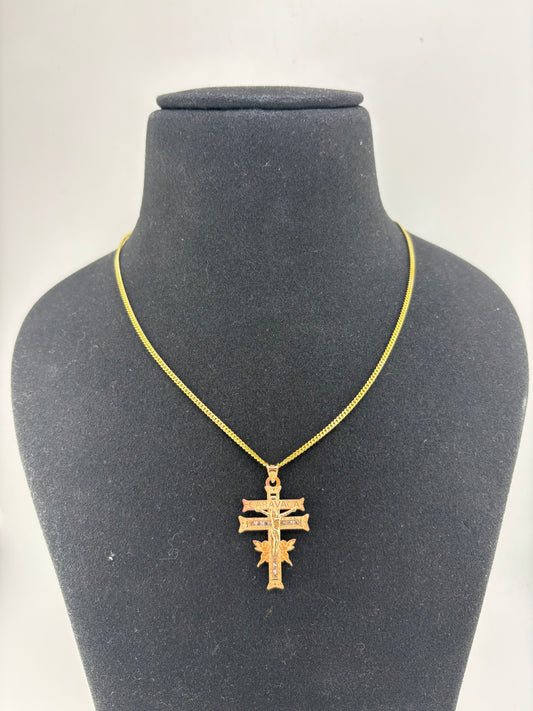 10K Solid Necklace 20IN