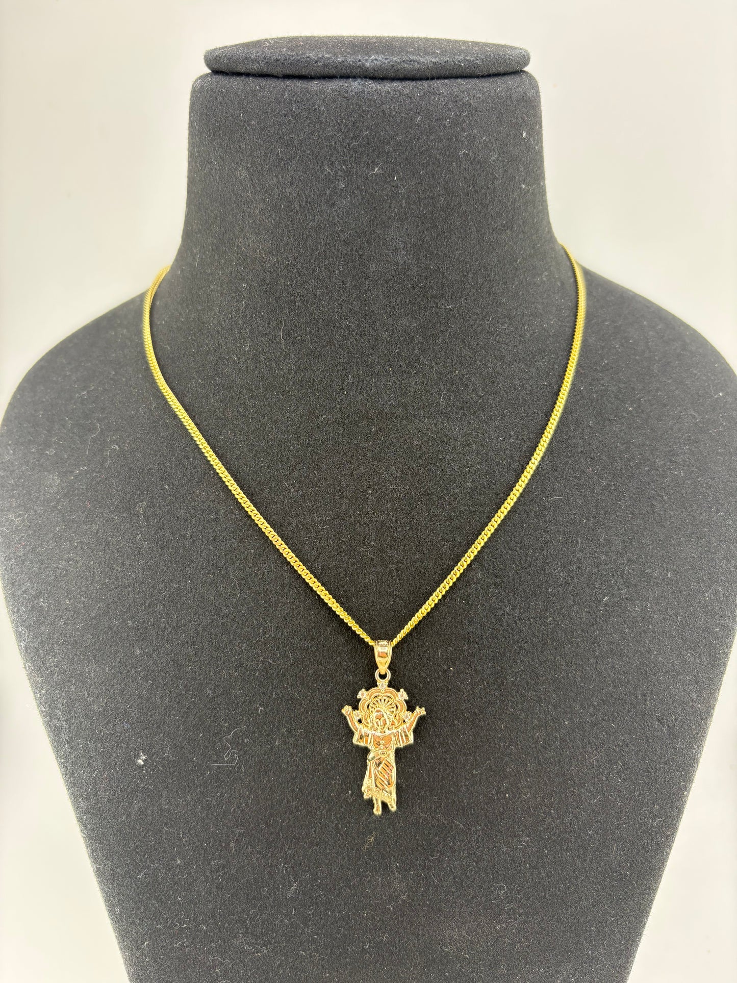 10K Solid Necklace 20IN