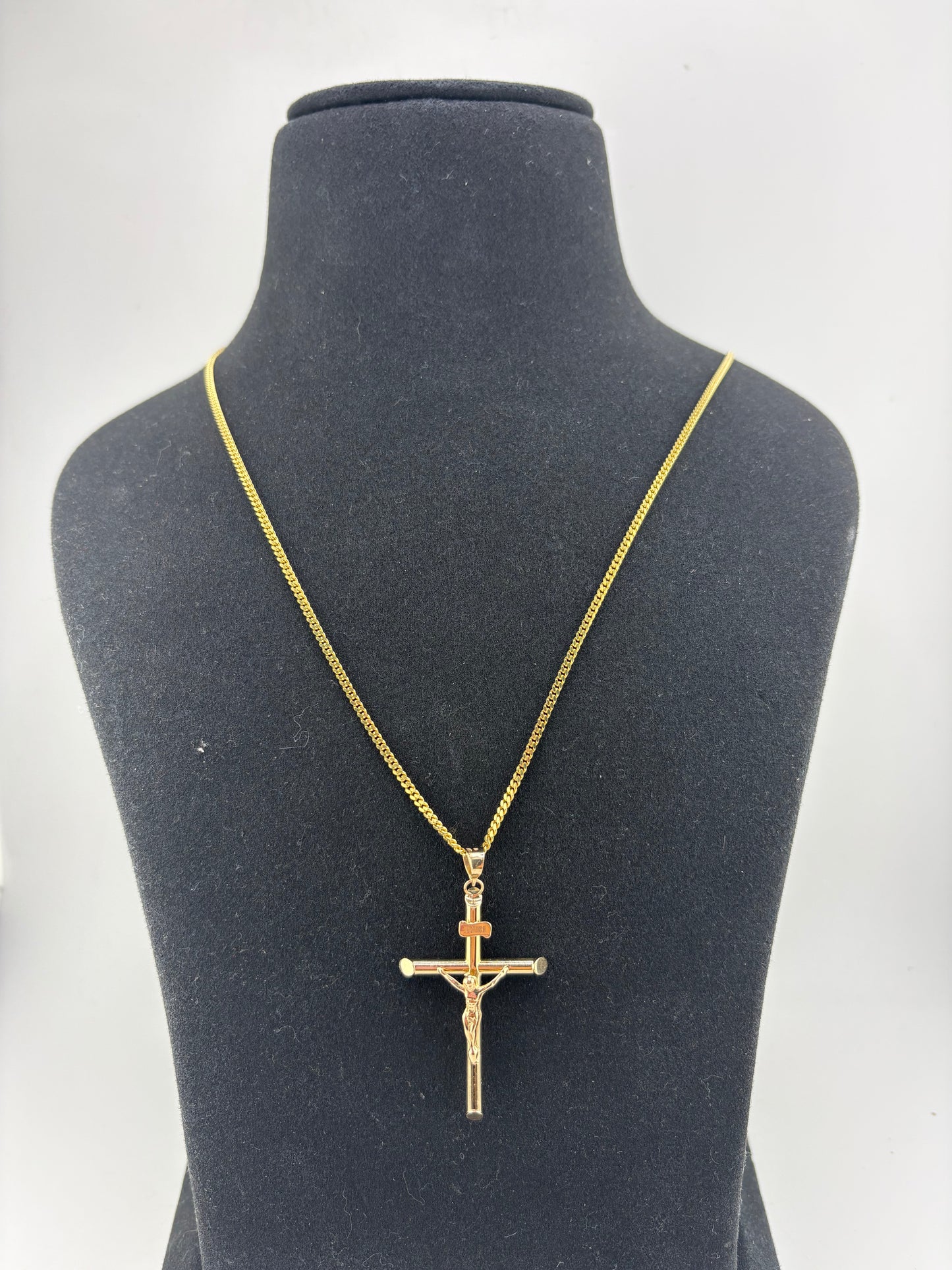10K Solid Necklace 24IN