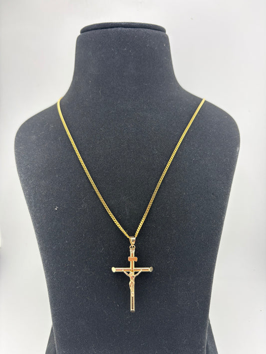 10K Solid Necklace 24IN