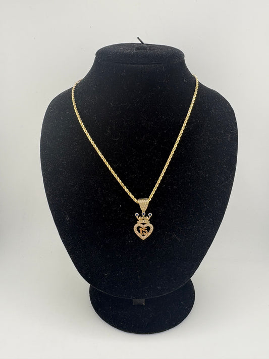 10K Necklace 16IN