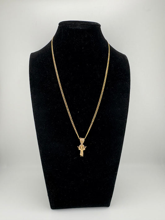 10K Necklace 18IN