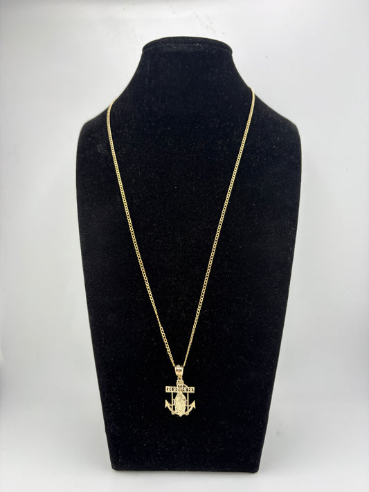10K Necklace 22IN