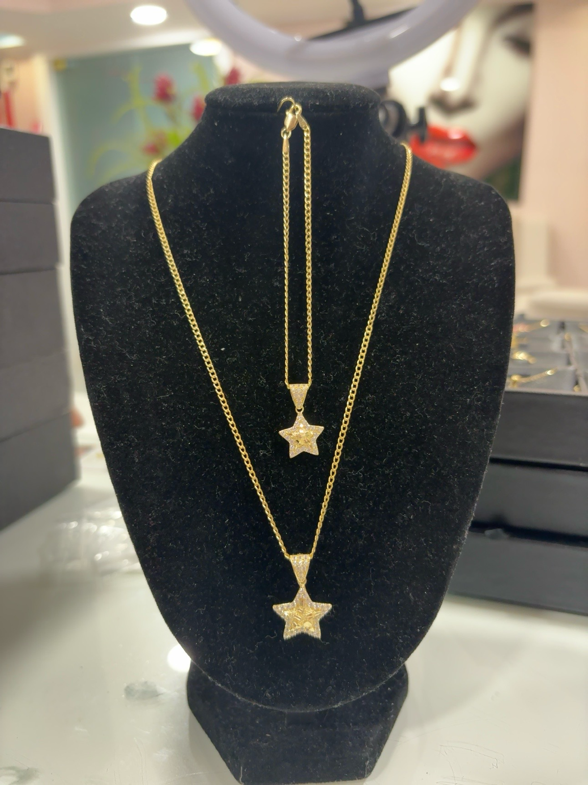 10K Necklace 20IN Set