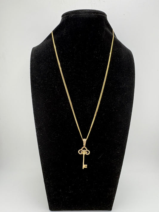 10K Necklace 18IN