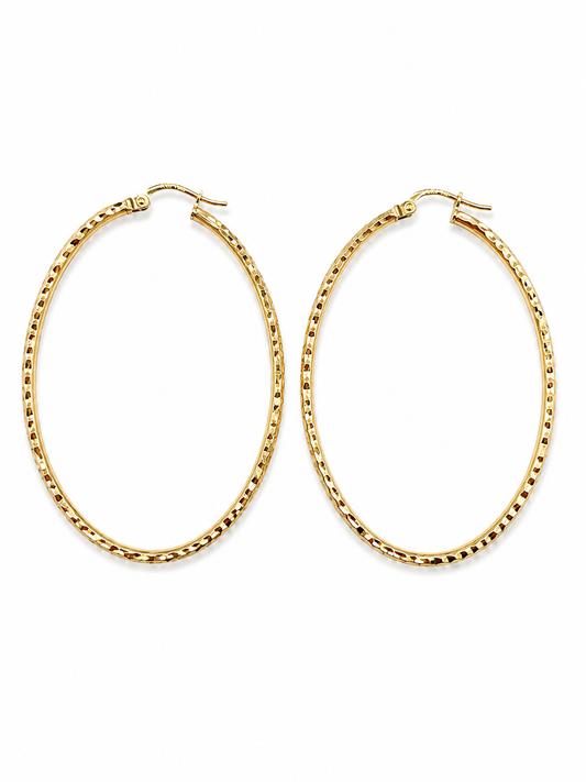 10K Gold Hoops