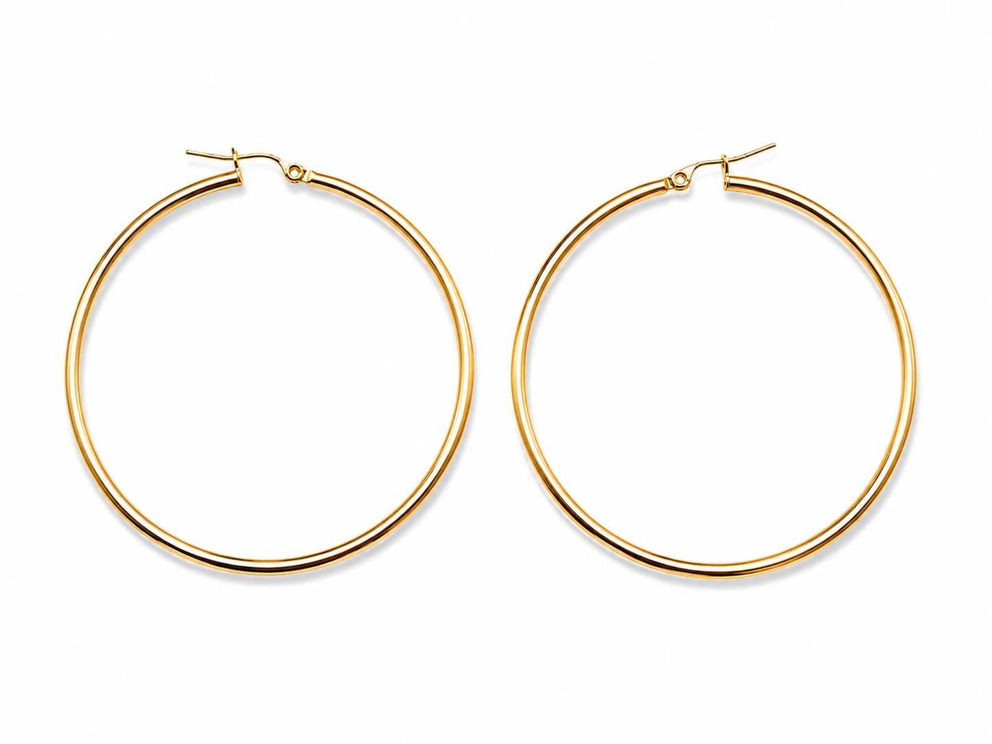 10K Gold Hoops